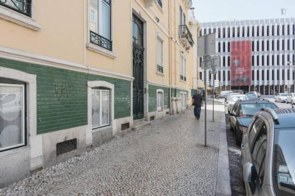 Charming Sunny Terrace / One Bedroom Apartment Lisabona Exterior foto